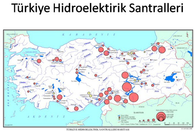 Türkiye hidroelektrik santralleri